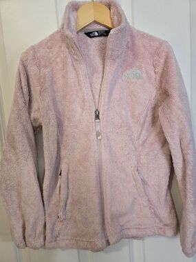 North Face Girl's Fleece Zippered Jacket, Size 7/8
